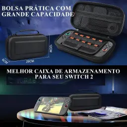 Case para Nintendo Switch 2, 25 em 1 Acessorios para Switch 2 (2025) — imagem 7