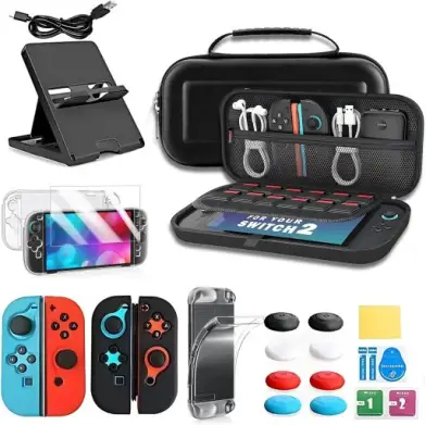 Case para Nintendo Switch 2, 25 em 1 Acessorios para Switch 2 (2025)