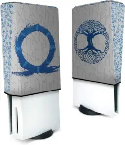 Capa PS5 Vertical Anti Poeira - God Of War Ragnarok — imagem 1