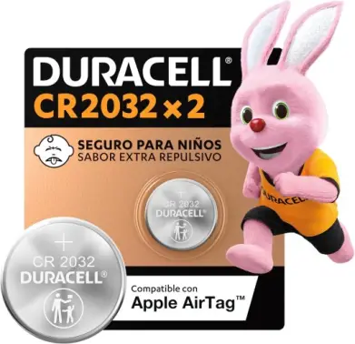 Duracell Pilhas Moeda CR2032 Pack 2 Unidades – Ideal para Placas Mãe e
