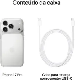 Apple iPhone 17 Pro (256 GB) - Prateado — imagem 7
