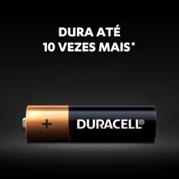 Duracell Pilhas Alcalinas AA Pequena Pack 4 Unidades – Dura até 10x – Mais — imagem 3