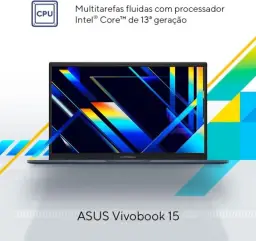 Notebook ASUS Vivobook 15, Intel Core i5, 16 GB, 512 GB SSD W11 Home — imagem 2