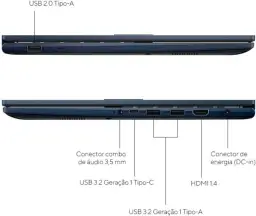 Notebook ASUS Vivobook 15, Intel Core i5, 16 GB, 512 GB SSD W11 Home — imagem 12