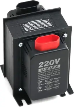 Autotransformador Bivolt (110V/127V para 220V ou 220V para 110V/127V) Tripolar — imagem 2