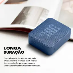 JBL, Caixa de Som Bluetooth, Go Essential, À Prova D'água - Azul — imagem 5