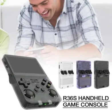 Console jogos portátil retrô R36S