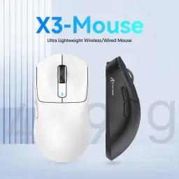 ATTACK SHARK X3 Mouse SUPERLIGHT 49g,sensor de jogo PixArt PAW3395 — imagem 2