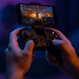 Controle Gamer Premium Bluetooth, Recarregável, Com Suporte Para Celular — imagem 6