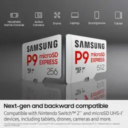 Cartão expresso microSD P9 Express 256GB — imagem 9