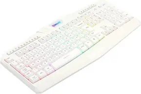 Teclado Gamer Membrana Redragon Harpe 2 Branco (ABNT2;) — imagem 5
