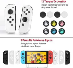 32 in1 Case Estojo Para Nintendo Switch Oled Acessórios Capa Protetora Para Com — imagem 5