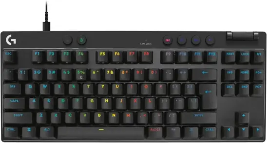 Teclado Gamer Com Fio Logitech G PRO X TKL RAPID com layout US