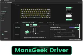 Teclado Mecânico Gamer Magnético Akko x Monsgeek Fun60 Pro SP Preto 8k Switch — imagem 7