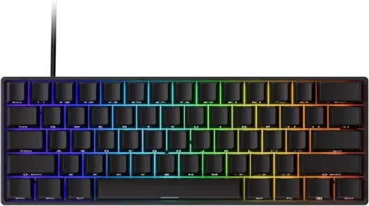 Teclado Mecânico Gamer Magnético Akko x Monsgeek Fun60 Pro SP Preto 8k Switch