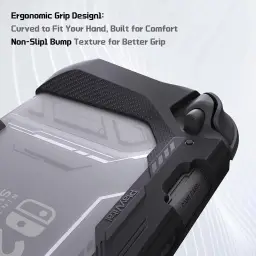 For Nintendo Switch 2 2025 Protective Case with Thumb Grip Caps - Ergonomic — imagem 7