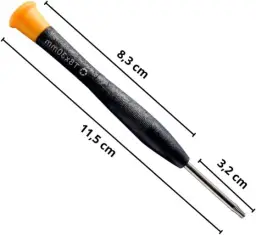 Chave Torx T8 com Furo no Meio Para Abrir Controle Xbox360/Xbox One e Console — imagem 9