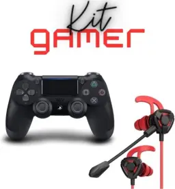 Controle Compativel Com PS4 Sem Fio Preto - Dualshock 4 — imagem 2