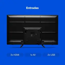 Smart TV DLED 32 HD Multi Essencial Android 11 3HDMI 2USB Wi-fi Bluetooth — imagem 7