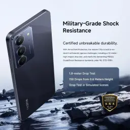 Celular Realme C75x 256gb 8gb Ram Nfc Ip69 Cor Azul — imagem 9