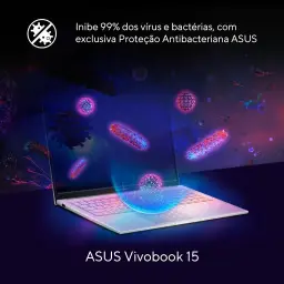 Notebook ASUS Vivobook 15, Intel Core i5, 8 GB, 256 GB SSD W11 Home, 15.6'' FHD — imagem 7