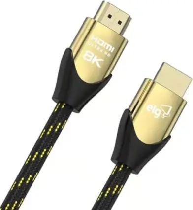 Cabo HDMI 2.1 áudio e vídeo Ultra HD Speed 2m HS8K20 ELG