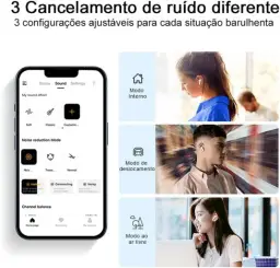 Fone de Ouvido Bluetooth QCY HT05 Melobuds ANC — imagem 3