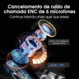 Fone de Ouvido Bluetooth QCY HT05 Melobuds ANC — imagem 4