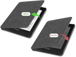 Capa + Caneta Novo Kindle 11ª Geração 2024 e 2022 (RS23CV e C2V2L3) - Rígida — imagem 3