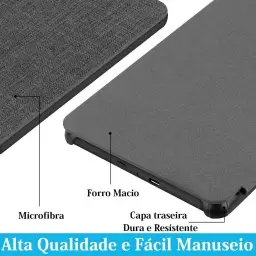 Capa + Caneta Novo Kindle 11ª Geração 2024 e 2022 (RS23CV e C2V2L3) - Rígida — imagem 6