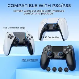 Tampas de substituição para joystick para controle PS5/PS4 — imagem 3