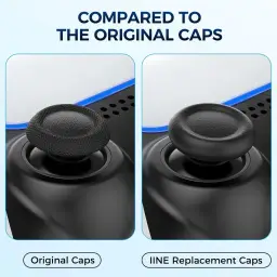 Tampas de substituição para joystick para controle PS5/PS4 — imagem 7