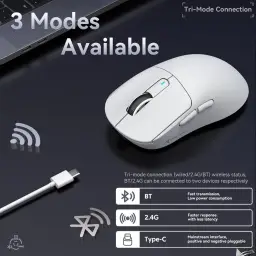 Mouse ATTACK SHARK X3 49g SUPERLIGHT, sensor PixArt PAW3395 — imagem 7