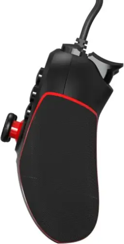 Controle Gamer Redragon Ephemera Preto e Vermelho USB G713 — imagem 7