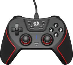 Controle Gamer Redragon Ephemera Preto e Vermelho USB G713 — imagem 1