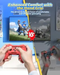 Suporte Grip De Mão Controle Joy-con Nintendo Switch — imagem 5
