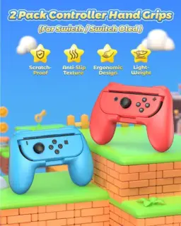 Suporte Grip De Mão Controle Joy-con Nintendo Switch — imagem 7