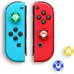 4 peças de silicone Joystick Thumb Stick Grip Case Cap para Nintendo Switch NS — imagem 3