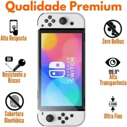 Pelicula De Vidro Protetor para Nintendo Switch Oled — imagem 3