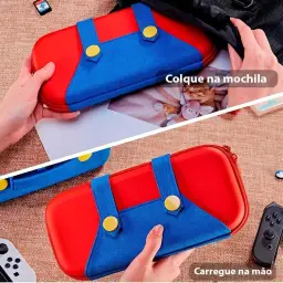 Case para Nintendo Switch OLED - Capa Protetora Tema Mario — imagem 6