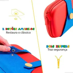 Case para Nintendo Switch OLED - Capa Protetora Tema Mario — imagem 5