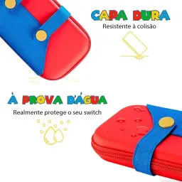 Case para Nintendo Switch OLED - Capa Protetora Tema Mario — imagem 2