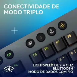Teclado Mecânico Gamer Sem Fio Logitech G915 X LIGHTSPEED com RGB LIGHTSYNC — imagem 5