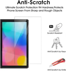2 peças protetoras de tela para Nintendo Switch NS OLED 9H dureza — imagem 2