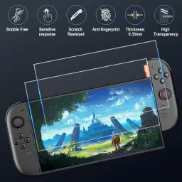 HEYSTOP Switch 2 Case for Protetora Acessórios para Switch 2 16 em 1 com 4 — imagem 5