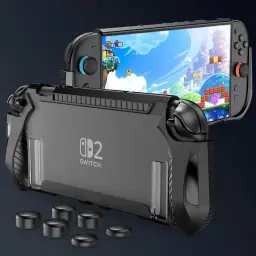 HEYSTOP Switch 2 Case for Protetora Acessórios para Switch 2 16 em 1 com 4 — imagem 4