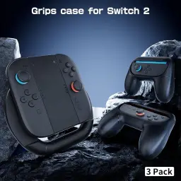 HEYSTOP Controle de Volante de Corrida para Switch 2 Case com 2 Mini Controles — imagem 7