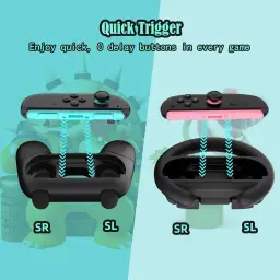 HEYSTOP Alça para Joy-Con para Switch 2 Case Kit com Alça Comfort Grip — imagem 8