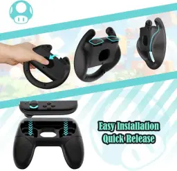 HEYSTOP Alça para Joy-Con para Switch 2 Case Kit com Alça Comfort Grip — imagem 6
