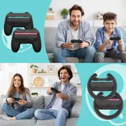 HEYSTOP Alça para Joy-Con para Switch 2 Case Kit com Alça Comfort Grip — imagem 9